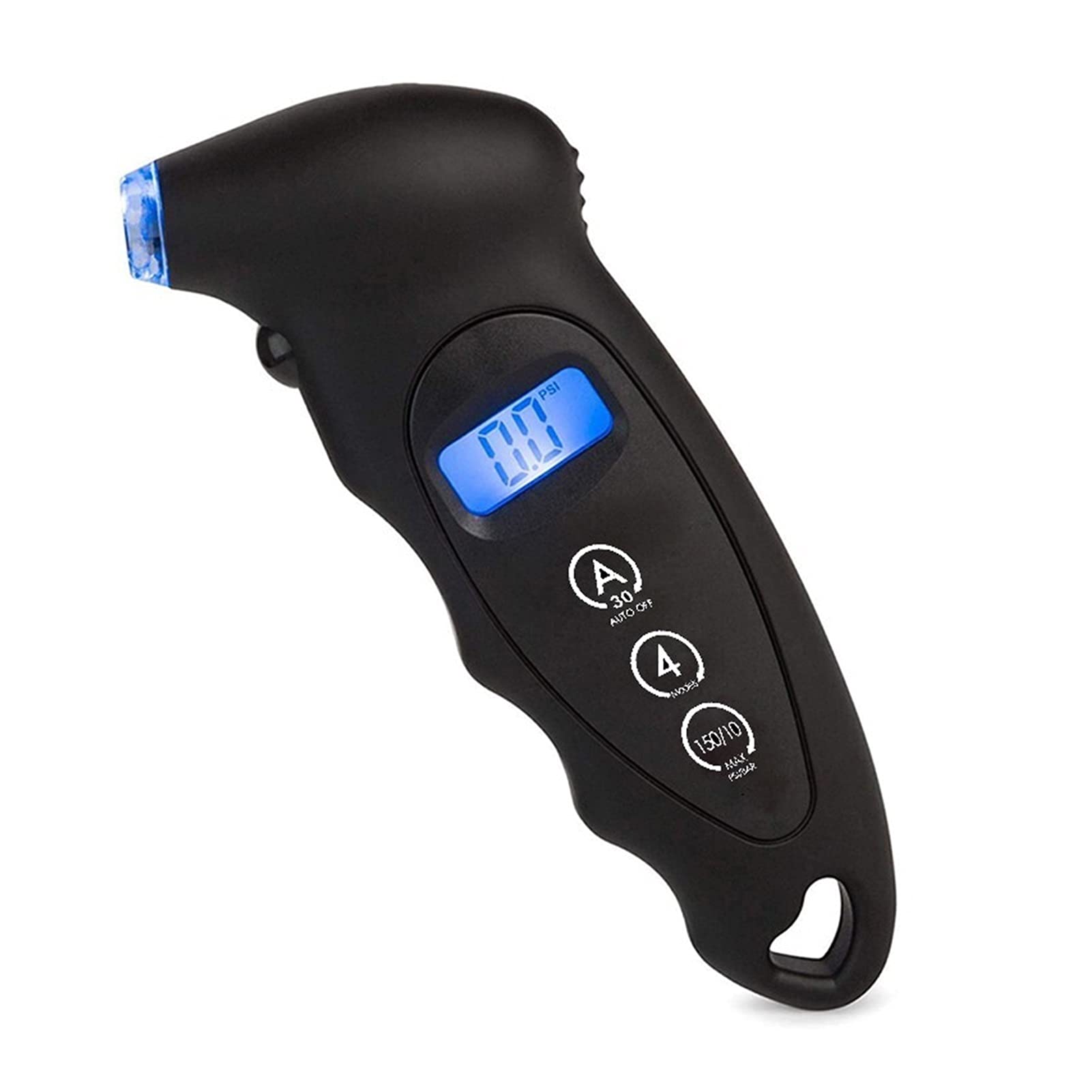 Czujnik ciśnienia w oponach Samochód Cyfrowy miernik ciśnienia w oponach Motocykl Rower Mini cyfrowy wskaźnik opon Diagnostyczny wyświetlacz LCD (kolor: czarny) (czarny)