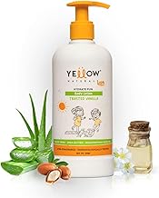 Yellow Naturals Kids Body Lotion for 4 to 12 yrs -275 ml|Children's Organic Moisturizes & Nourishes Skin of Kids, Aloe Vera, Shea Butter & Meadowfoam Seed Oil, Hydrate Fun (Toasted Vanilla)