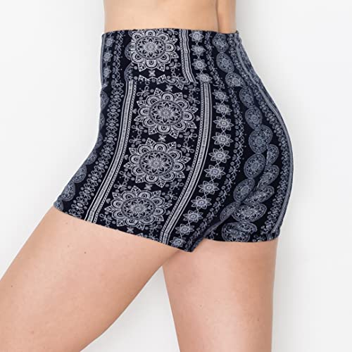Image of ALWAYS Yoga Shorts for Women - High Waisted Workout Biker Shorts for Yoga, Running & Under Dress Anti-Chafing Comfort