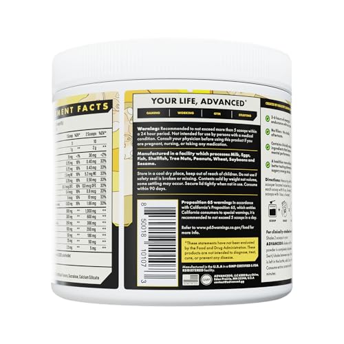 Image of Advanced Focus Powder - White Gummy Bear