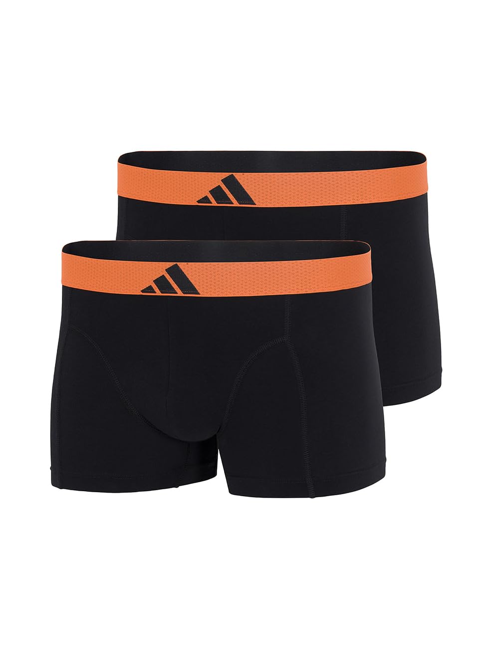 adidas Trunk (2PK) - Active Flex Cotton Body - Comfortable Underwear, Assorted 2, M