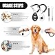 Feirdhoo Hunde Clicker,4 Stück Pet Training Clicker 2*Hundepfeife 2*Hunde Clicker Großem Knopf perfekt für Welpen und Dog Training und Erziehung Auch für Katzen Pferde (Schwarz + Weiß)