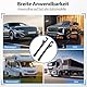Lückenheld Autositz 2 Paar, Flexibel Autositz Lückenfüller, Car Seat Gap Filler aus Stoff, Universale Lückenfüller Auto 40.7 * 7 cm für PKW SUV LKW
