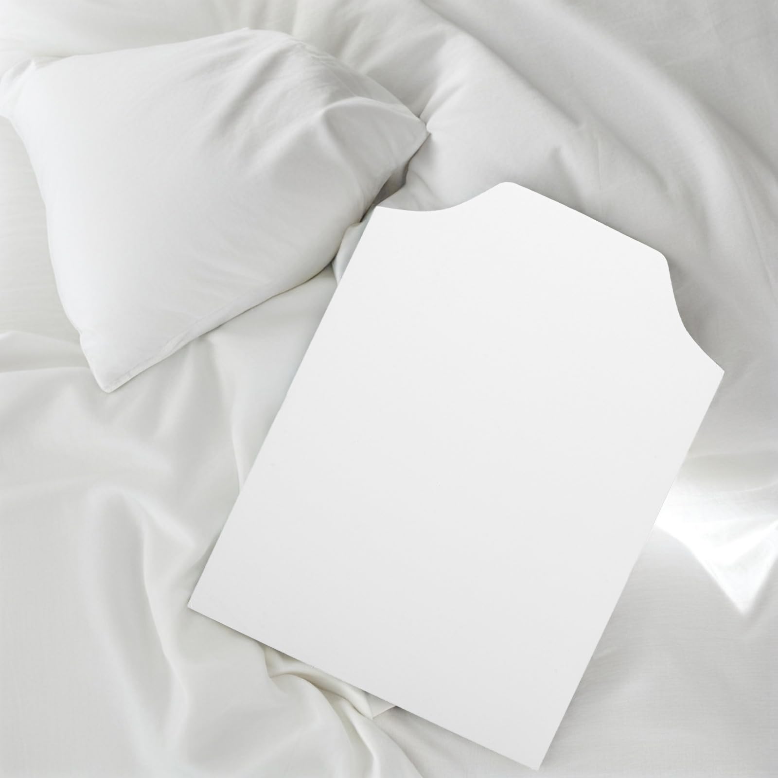 Cabilock Feuilles en Carton Blanc Support Rigide Lot de 100 pour Emballage et Rangement DIY Papier 250g Antirides pour Pliage de Chemises et T-Shirts