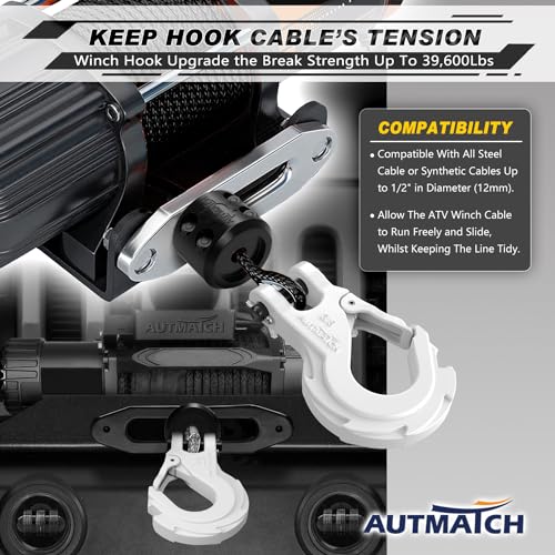 image for AUTMATCH Winch Hook 3/8