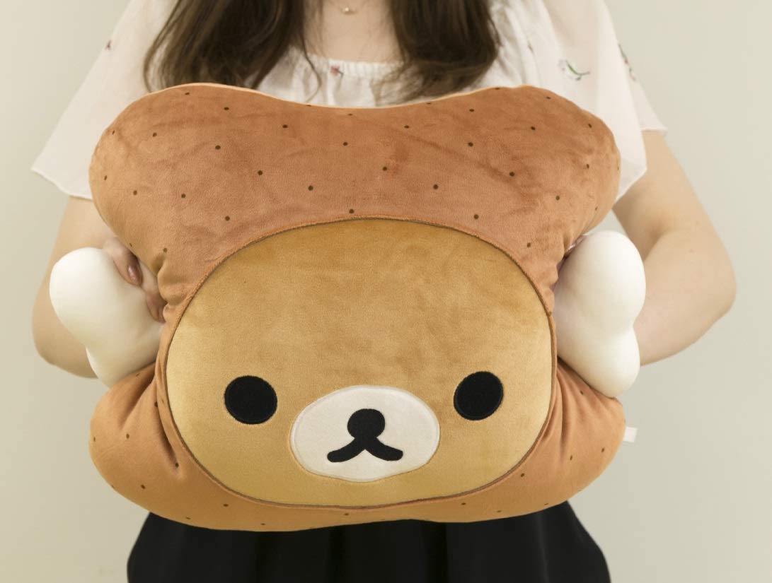❤新品・タグ付き❤ もりのおくりもの 葉っぱつき クッション おひるね ver. Amazon.co.jp: サンエックス リラックマ スーパーもーちもち