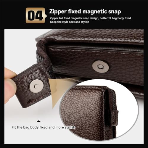 Large capacity Multi-functional PU leather male business fashion anti-theft combination password lock wallet for man,Brown2