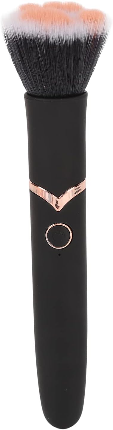 Makeup Brush, Soft Makeup Tool, Washable Blush Loose Powder Brush, Portable Waterproof 10 Gear Electric Massage Brush, Face Makeup Brush for Daily Life
