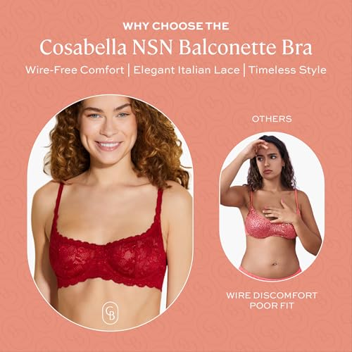 Image of Cosabella Women's NSN Balconette Bra