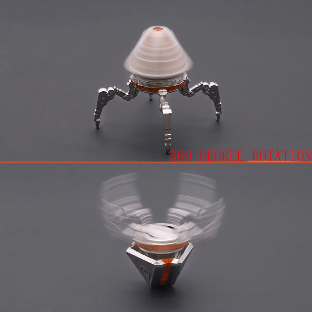 Maquetas de Videojuegos, Robot de Juguete Giratorio for desempaquetar, Figura acción Plegable Metal, decoración for Escritorio Sala Juegos, edición coleccionista