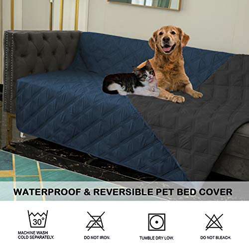 SUNNYTEX Waterproof & Reversible Dog Bed Cover Pet Blanket Sofa, Couch Cover Mattress Protector Furniture Protector for… - Image 6