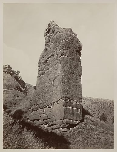 Peinture sur toile Sentinel Rock par Carleton E. Watkins Poster 58x90 cm sans cadre
