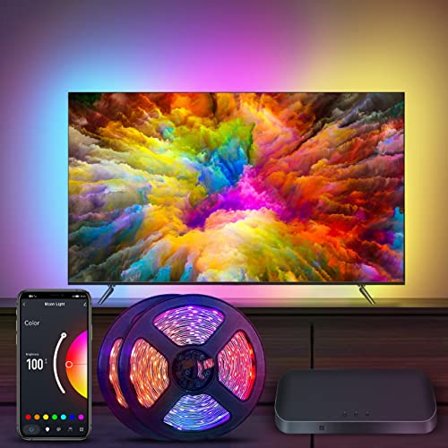 Apex Smart TV LED Strip Backlight with HDMI Sync Box for TV Size from 32inch to 65 inch-Multicolor