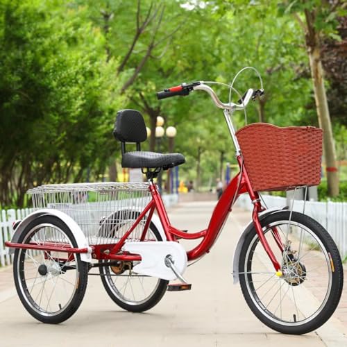 Triciclo 20 pulgadas con canasto trasero miniatura 1