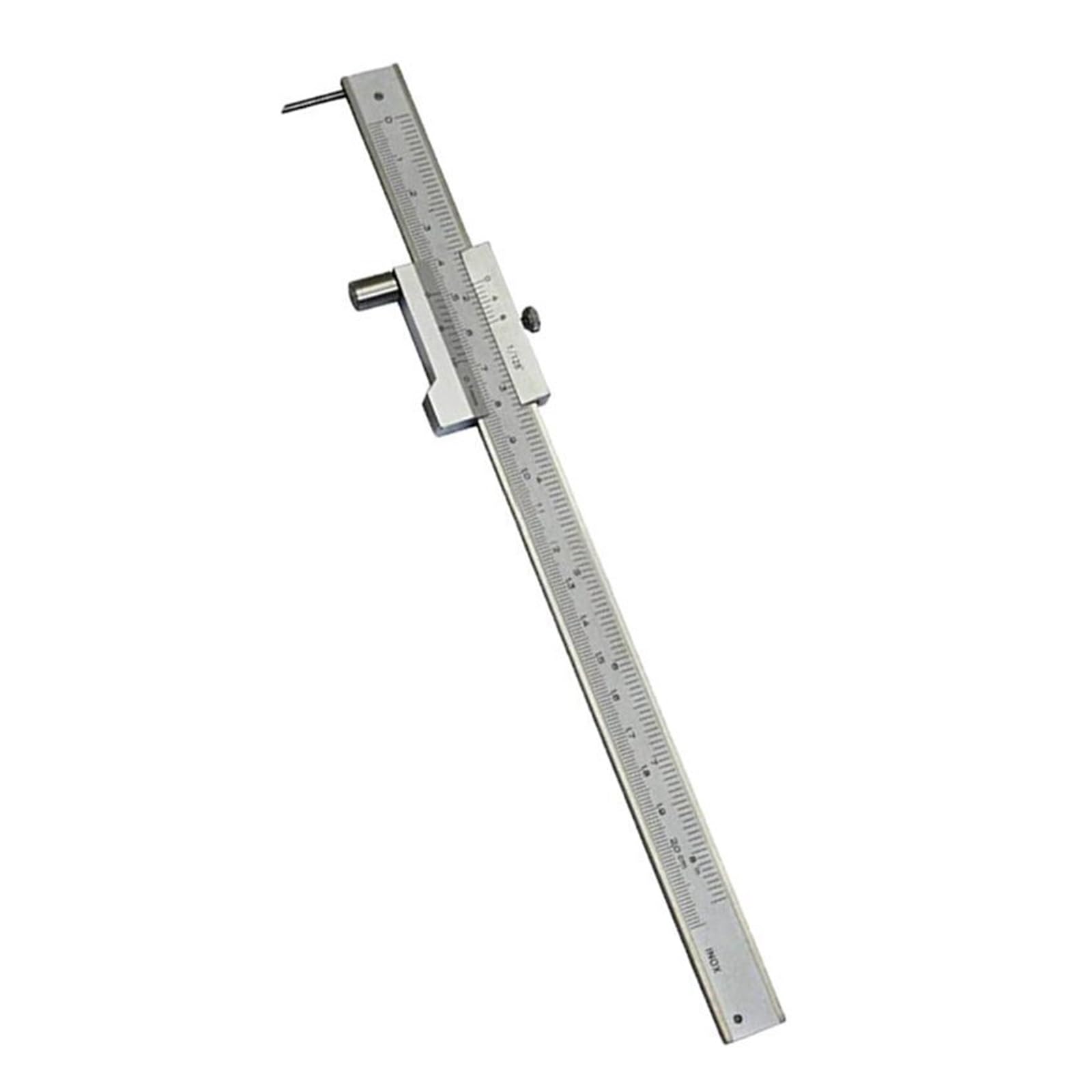 SWENEEN 0-200Mm Marking Vernier Caliper With Carbide Scriber Needle Parallel Marking Gauging Ruler Measuring Instrument Tool,