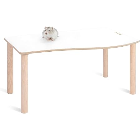 Niteangel Hamster Play Wooden Platform for Dwarf Syrian Hamsters Gerbils Mice Degus or Other Small Pets