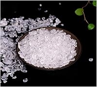 Vista 3 de 500g Natural Clear Healing Crystal Stone Degaussing Stone Small Tumbled Chips Crushed Quartz Healing Stone Crystals Jewelry Making Home Decoration