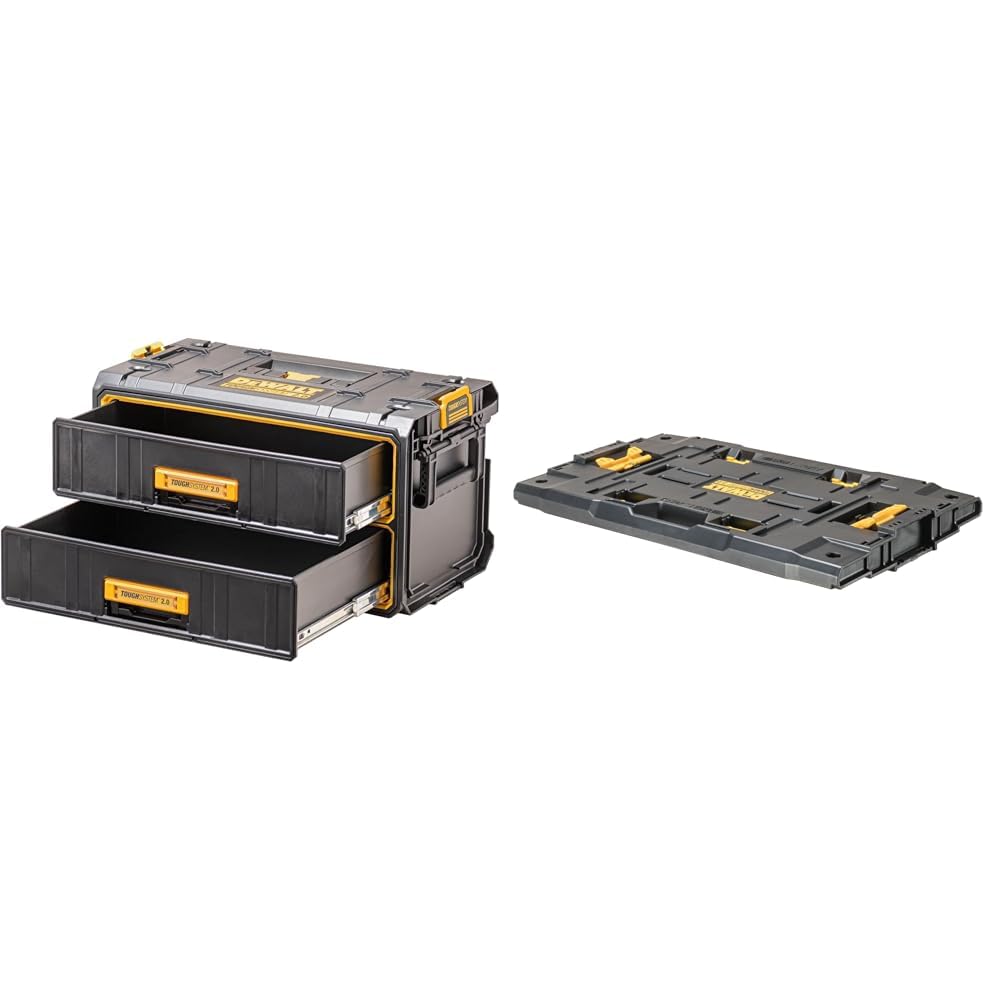 【破損有】デウォルト DEWALT TOUGHSYSTEM 2.0 収納ボックス Amazon | 【セット買い】デウォルト(DEWALT) タフシステム2.0 2段