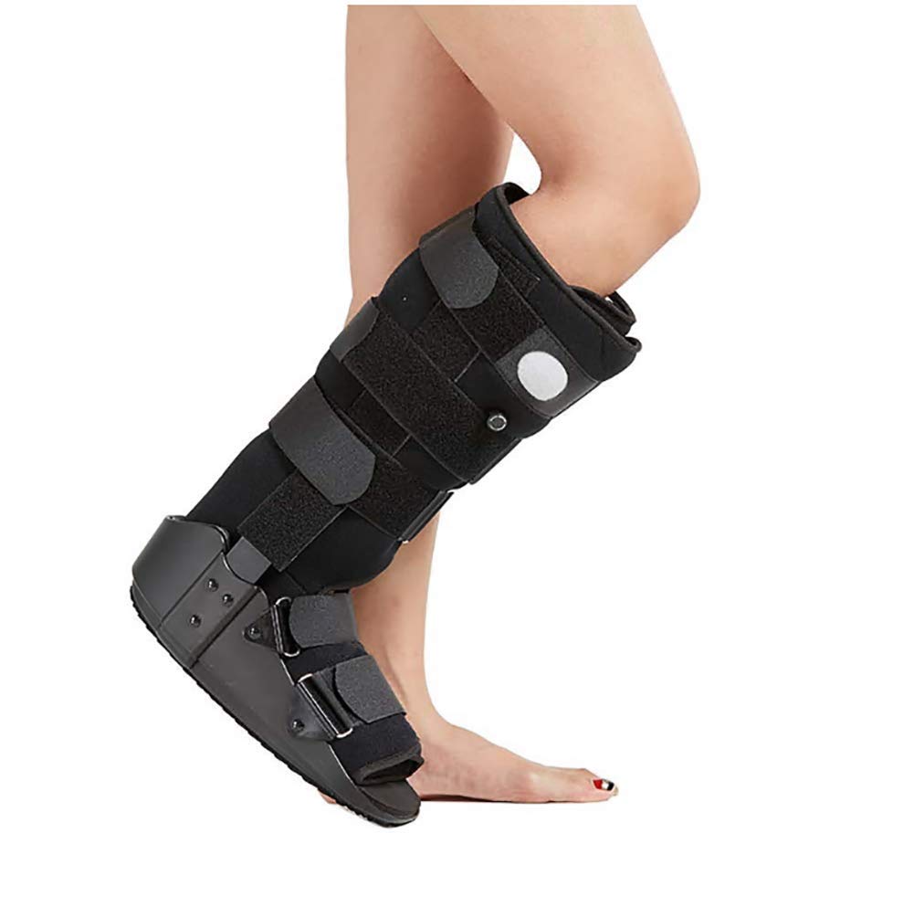QIVGXBO Leunlee Ultra Light Fixed Walker Boot for Broken Night Splint Foot Brace Support Ankle Leg Foot Wedge (Size : Medium)