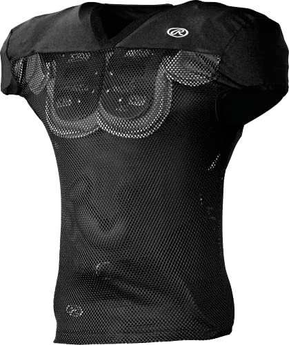 Rawlings | Adult Practice Football Jersey | Black | Xlarge