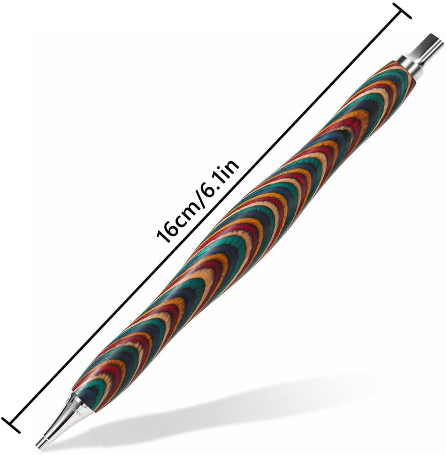 CATEARED Bedazzling Pen With Metal Tips, Diamond Painting Tools Accessories Ergonomic Design, Premium 5D Diamond Art Pen Accessories With Multiplacer image 4