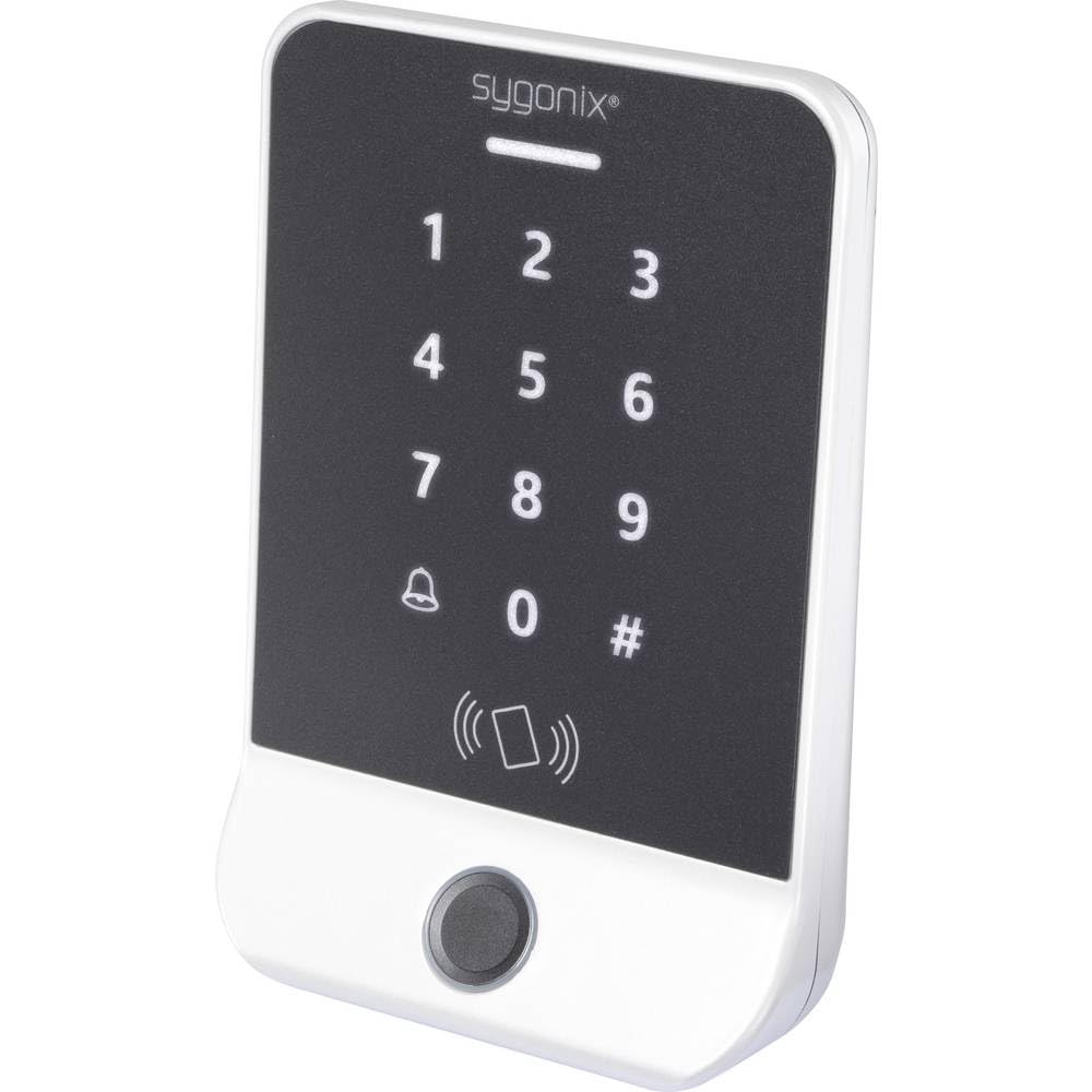 Sygonix SY-6888062 Fingerprint/RFID Zugangssystem Aufputz 12 V/DC mit beleuchteter Tastatur