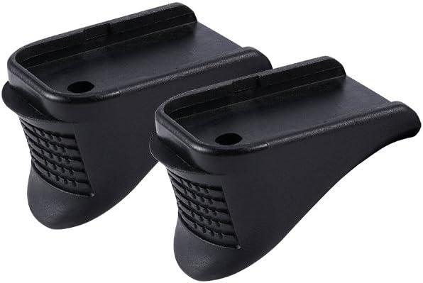 GVN Grip Extension Fits Glock Model 26/27/33/39 - Grip Extension -2 Pieces Black