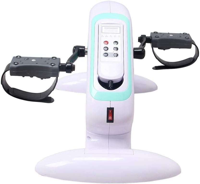 Elektrische Pedaal Trainer Voor Senioren Draagbare Fitness Fiets voor Arm/Been Oefening Mini Fietsen Trainer Stationaire Oefening Been Peddler - Afbeelding 5