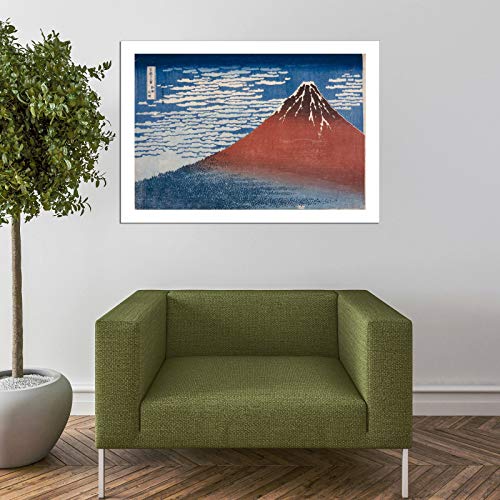 Impression d'art Hokusai Fine Wind Clear Morning extra large mate - 7