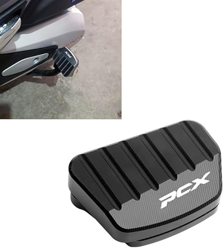 Aleyar PCX160 2025 jk05 kf47 pcx 2025�N �X�^���h �T�C�h�v���[�g (black)