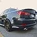Spec-D Tuning Matte Black ABS Rear Trunk Spoiler Compatible with 2006-2013 Lexus is 250 and is 350 Models