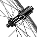 SUPERTEAM Carbon Disc Wheelset Wave Rim 50CU-25-CC Thru Axle 12 * 100