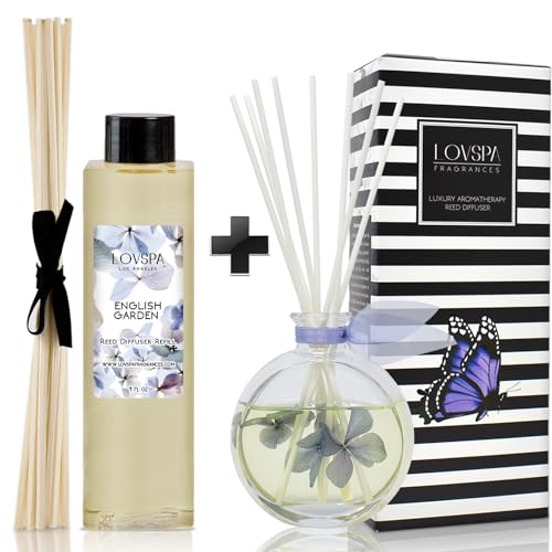 English Garden Reed Diffuser Refill, 4 oz, Bundle miniatura 1