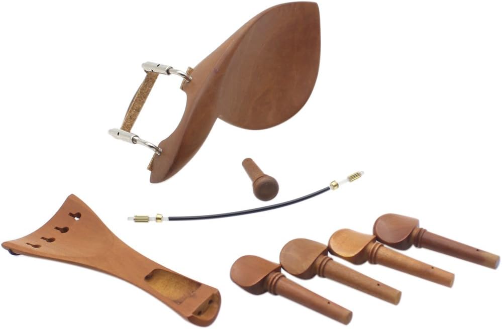 Rexbhi 4/4 Violin Chin Rest Chinrest Jujube Wood Violin