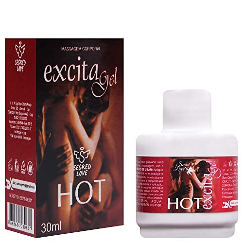 Hot Excita Gel Excitante Beijável 30ml Sex Shop