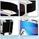 Youery Motocross Brille, Crossbrille für Brillenträger, Moped Brille Helmtauglich, Atmungsaktive Skibrille, Herren Frauen, Geeignet für Outdoor-Aktivitäten im Gelände, Skifahren, Reiten (B Farbe)