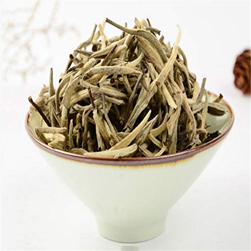 Té blanco con aguja de plata Fuding chino, 100g, té Bai Hao Yin Zhen, té para el cuidado de la salud - Imagen 7