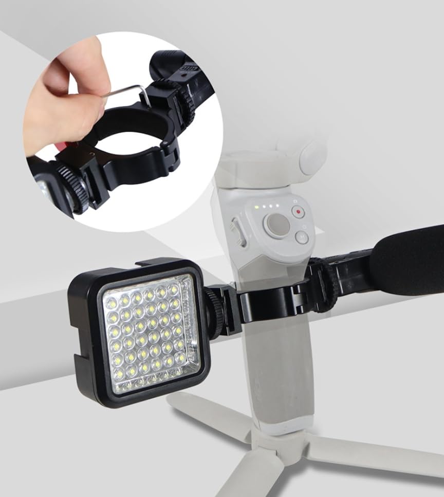 Amazon | Alever DJI OM4 / OSMO Mobile3と互換性のあるマイク