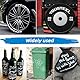 PAYFULLY 4 Stück Reifenstift Weis Wasserfest, Auto Reifen Stift Weiß, Reifenmarker Weiß, Permanent Marker für Auto Motorrad Reifen