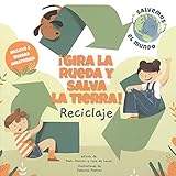  ¡GIRA LA RUEDA Y SALVA LA TIERRA RECICLAJE! (VVKIDS (Vvkids Salvemos el planeta)