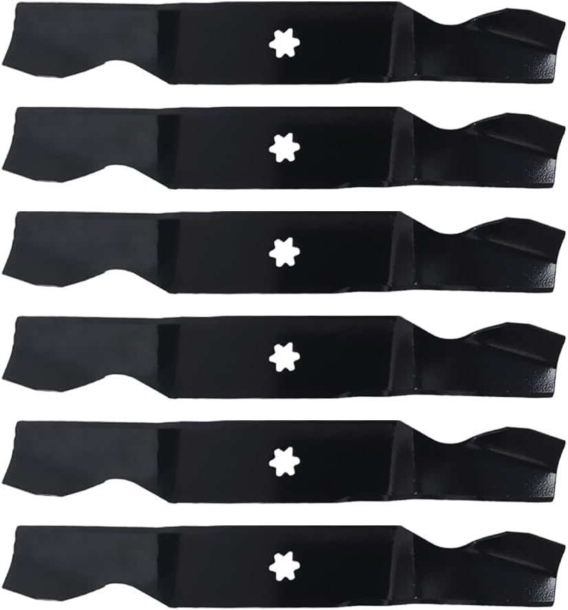 proven part 6-Pack Mulching Mower Blade Fits Mtd 942-0677B