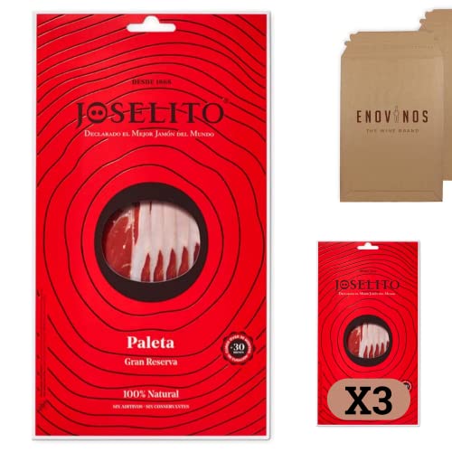 Paleta Loncheada Joselito - 3 X Blíster Mejor Jamón Del Mundo 100 Natural - Envío 24h - Mejor Selección Enovinos Paleta Loncheada Joselito - 3 X Blíster Mejor Jamón Del Mundo 100 Natural - Envío 24h - Mejor Selección Enovinos