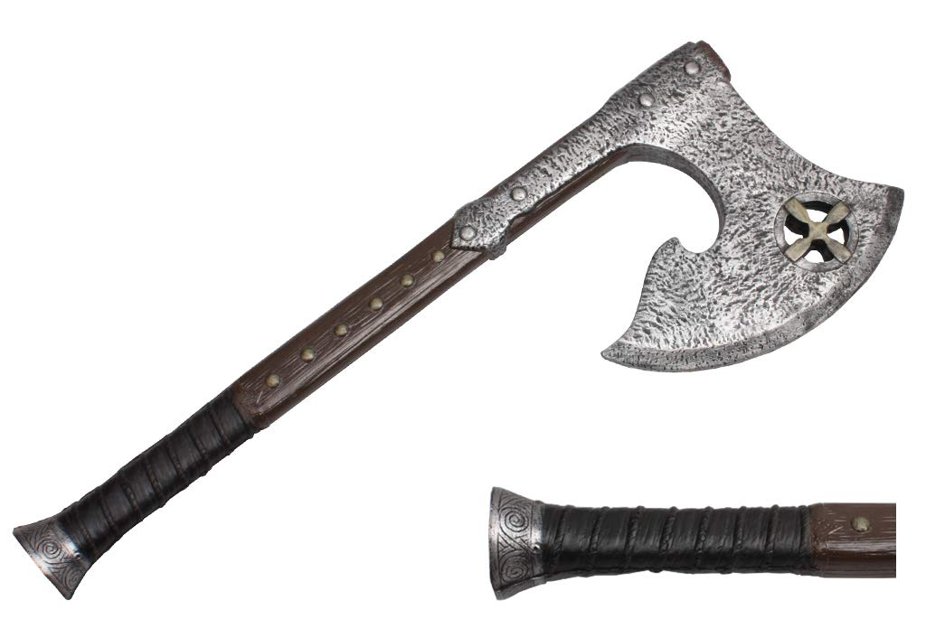 23.5" Medieval High Density Foam Battle Axe