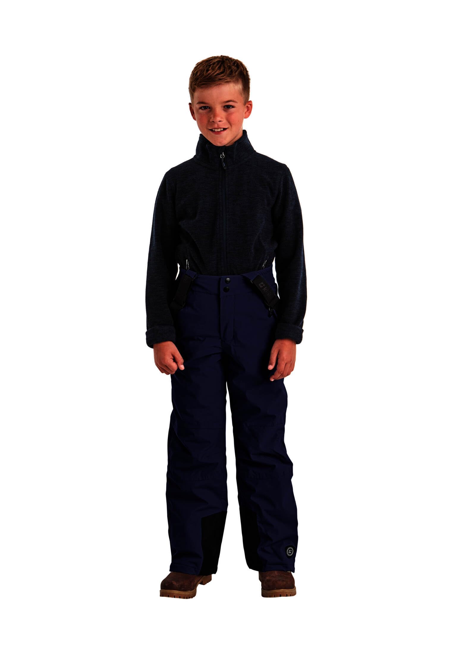 Killtec Jungen Skihose Funktionshose mit abzippbarem Latz, Schneefang und Kantenschutz Gauror Jr wasserdicht, atmungsaktiv