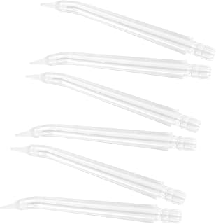6pcs Replacement Tips for Water Plastic Oral Irrigator Nozzle Heads
