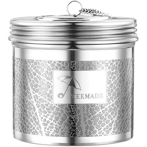 TEEMADE Extra Large Tea Infuser for Loose Leaf Tea Cover