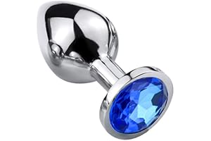 Electroplated Stainless Steel Plug, Sensuous Pleasure that Lasts (Medium)