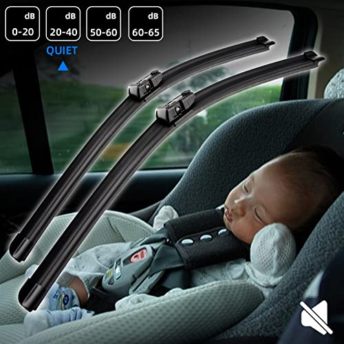 AKFRIE Parabrezza Spazzole Tergicristallo per