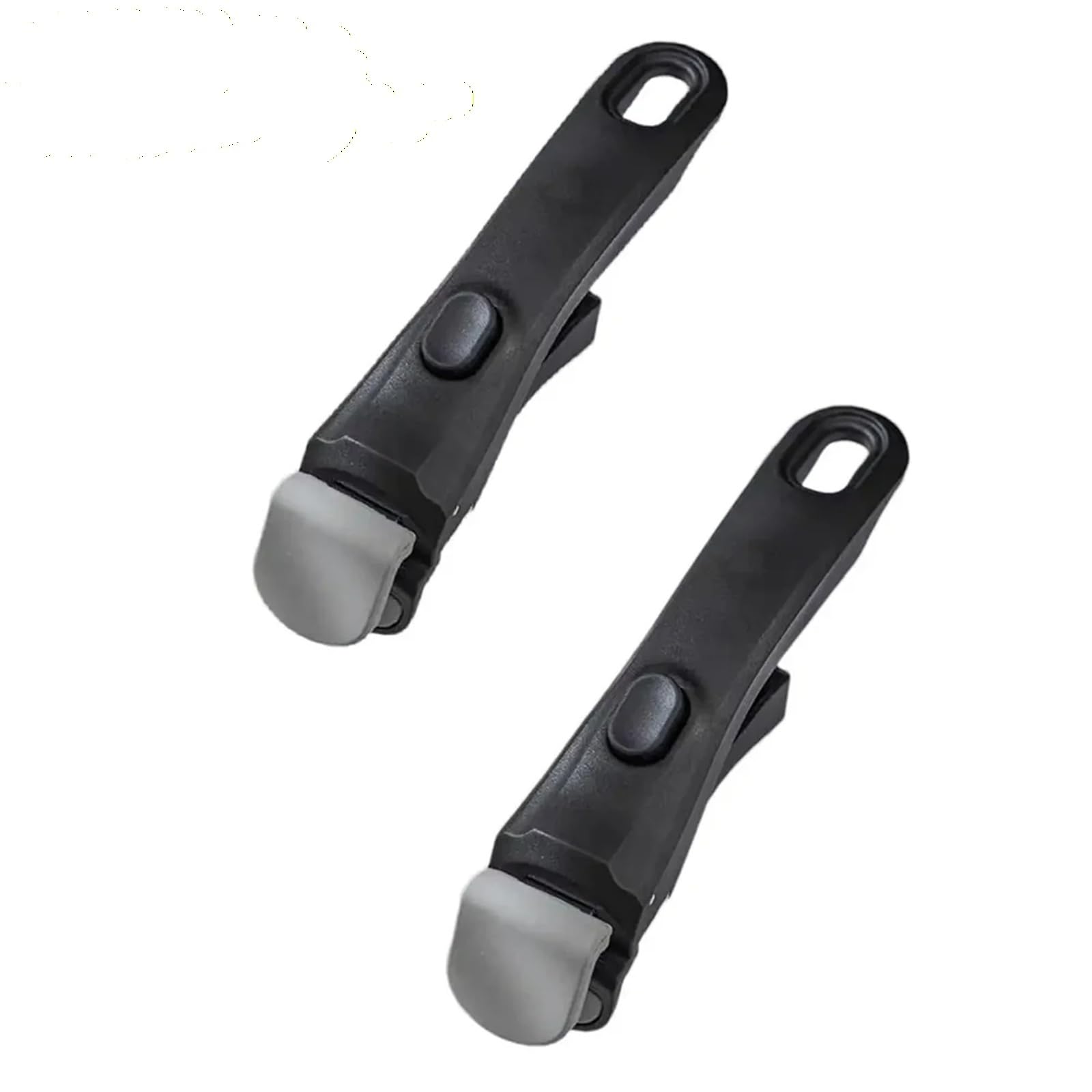 Abnehmbarer Topfgriff, 2 Stück, Schwarz und Beige(2pcs Black)