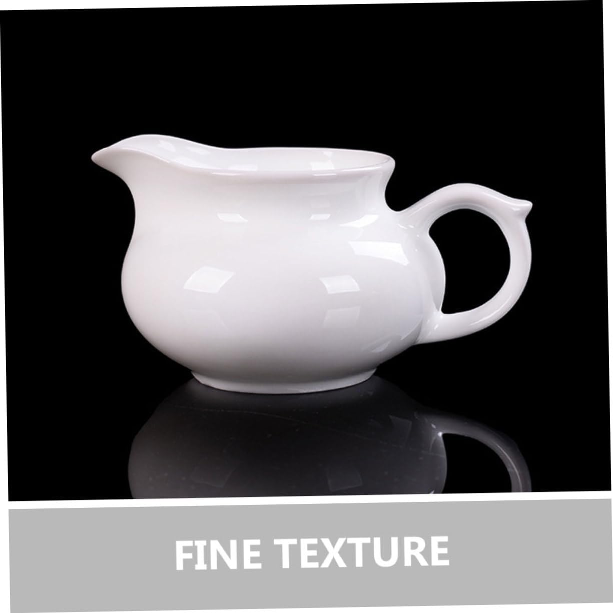 2pcs Ceramic Gravy Dispenser Sauce Boat with Handle for Sauces and Gravy Easy to Clean for Home Use and Entertaining